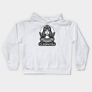 Cleopatra's Grace: Egyptian Queen's Elegance Kids Hoodie